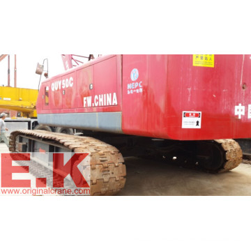 50ton Fuwa Hydraulic Track Crawler Crane Lifting Equipment (QUY50C)